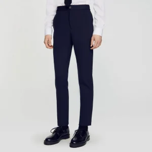 Sandro Paris Calça De Traje-Homem Ternos E Smokings