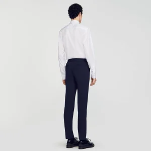 Sandro Paris Calça De Traje-Homem Ternos E Smokings