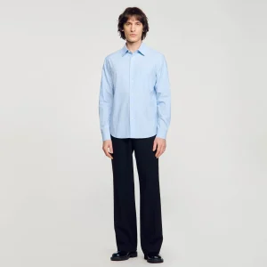 Sandro Paris Camisa De Algodao-Homem Camisas