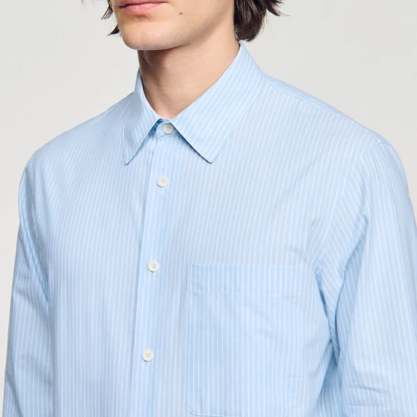 Sandro Paris Camisa De Algodao-Homem Camisas