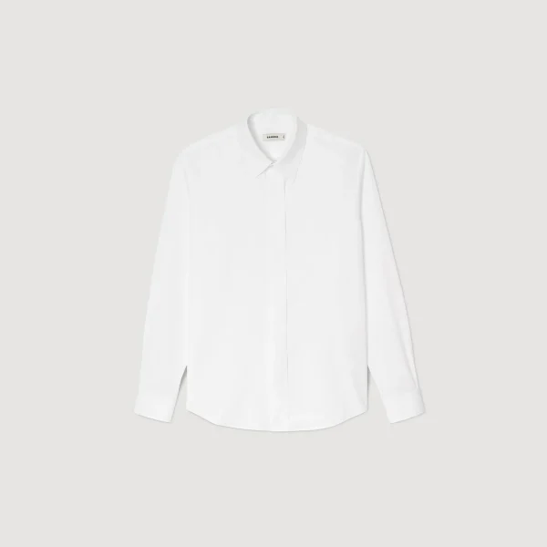 Sandro Paris Camisa De Algodao-Homem Camisas