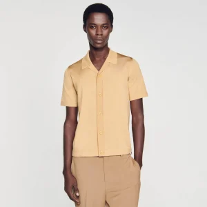 Sandro Paris Camisa De Manga Curta-Homem Camisas