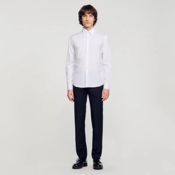 Sandro Paris Camisa De Manga Longa-Homem Camisas