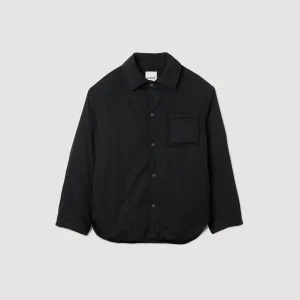 Sandro Paris Camiseta Acolchoada-Homem Camisas