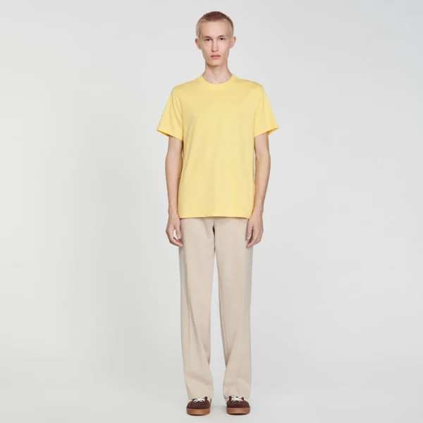 Sandro Paris Camiseta De Manga Curta-Homem Camisetas E Pólos