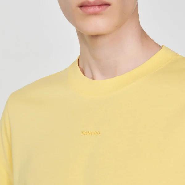 Sandro Paris Camiseta De Manga Curta-Homem Camisetas E Pólos