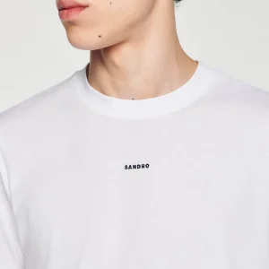 Sandro Paris Camiseta De Manga Curta-Homem Camisetas E Pólos