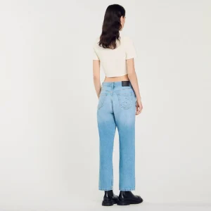 Sandro Paris Jeans Retos De Cintura Baixa-Mulheres Vaqueiros