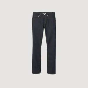 Sandro Paris Jeans Skinny Com Lavagem Sem Agua-Homem Vaqueiros