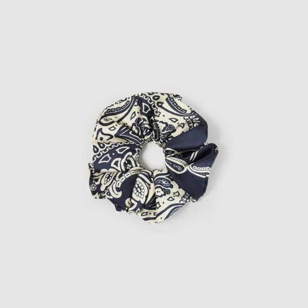 Sandro Paris Scrunchie Com Estampa De Bandana-Mulheres Outros Acessórios