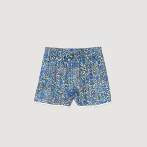 Sandro Paris Shorts Com Estampa Floral-Mulheres Conjuntos