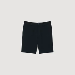 Sandro Paris Shorts De Algodao-Homem Calças E Bermudas