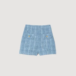 Sandro Paris Shorts De Tweed-Mulheres Conjuntos