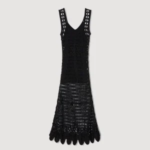 Sandro Paris Vestido De Croche-Mulheres Vestidos